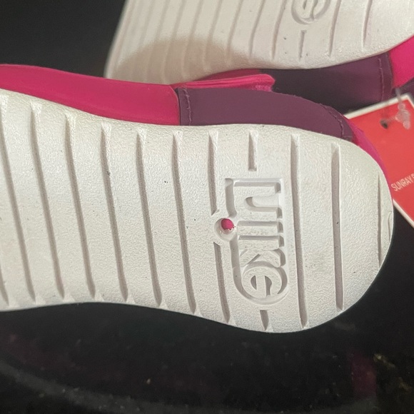 Nike Sunray Protect 3 (TD) Toddler's Sandals Pink Prime-Sangria-White Size 6c - Picture 14 of 15